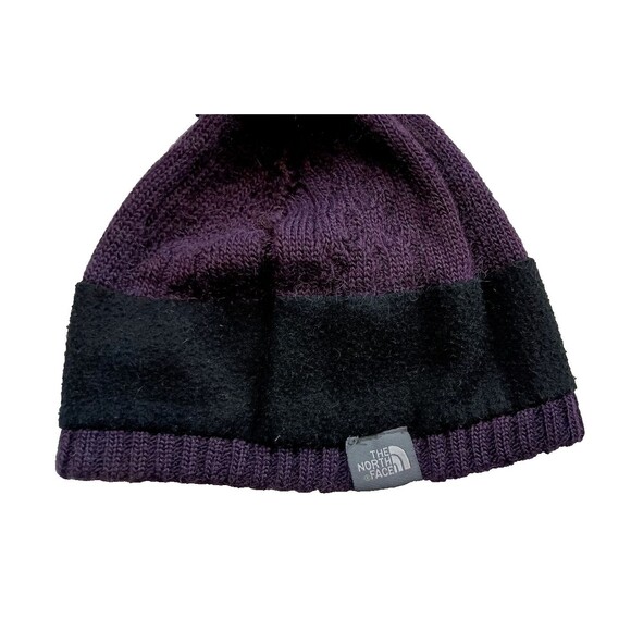 The North Face Cable Minna Beanie in Eggplant Purple One Size Winter Casual Cozy - Picture 3 of 7
